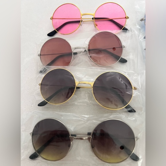 8 Pairs of Retro Party Sunglasses NWT - Picture 3 of 5